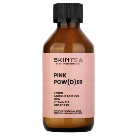 SkinTra - Pink Pow(d)er - Многофункциональная очищающе-энзимная пудра на основе глины - 40g