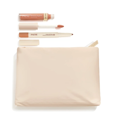 Paese - Zestaw Świąteczny - Nude Lip SetPaese - Святковий набір - Nude Lip Set