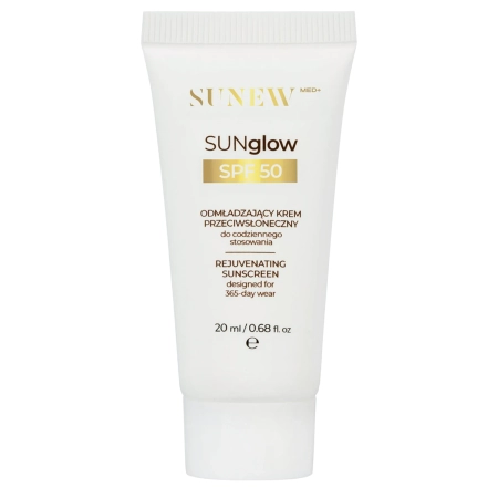 SunewMed+ - SUNglow SPF50 - Омолаживающий солнцезащитный крем для лица - 20ml