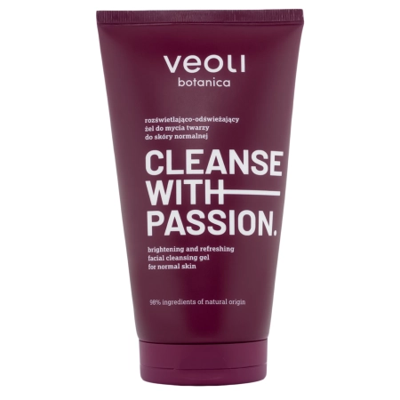 Veoli Botanica - CLEANSE WITH PASSION - Освітлювальний та освіжальний гель для вмивання - 150ml