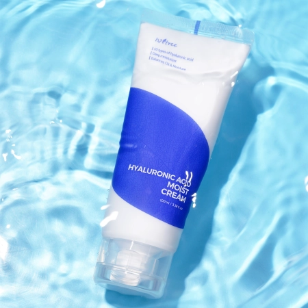 Isntree - Hyaluronic Acid Moist Cream - Зволожувальний крем для обличчя з гіалуроновою кислотою - 100ml