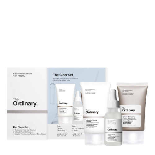 The Ordinary - The Clear Set - Очищающий набор - 50ml+30ml+30ml
