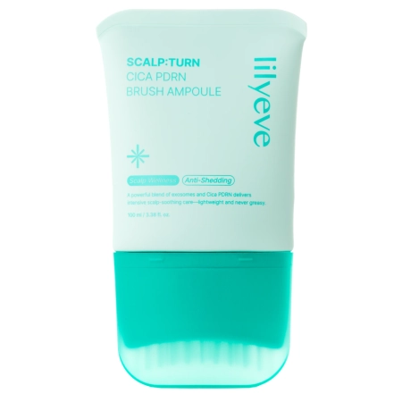 lilyeve - Scalp:Turn Cica PDRN Brush Ampoule - Ампула проти лупи - 100ml