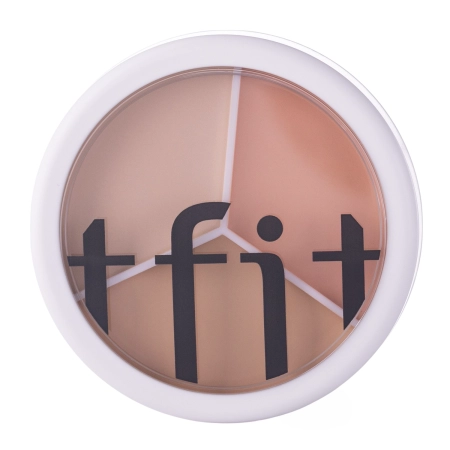 TFIT - Cover Up Pro Concealer Palette - Палетка консилеров для лица - Warm - 10g