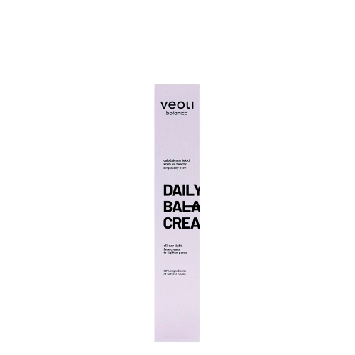 Veoli Botanica - Daily Balance Cream - Ежедневный легкий крем для сужения пор - 75ml