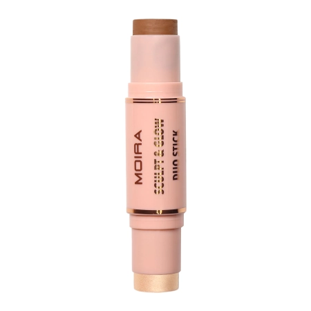 Moira - Sculpt & Glow Duo Stick - Стик для контуринга - 400 Glowing Up! - 6g+5,2g