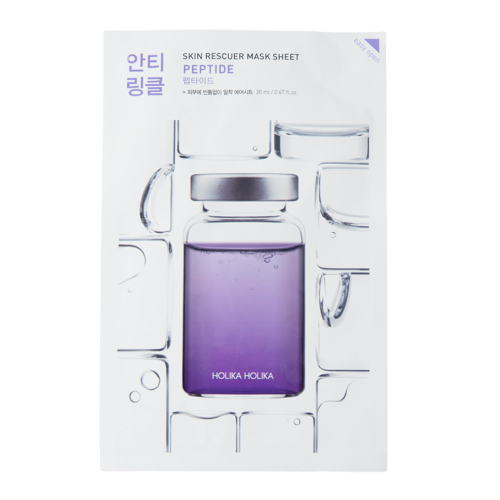 Holika Holika - Skin Rescuer Mask Sheet - Peptide - Антиоксидантная маска с пептидами