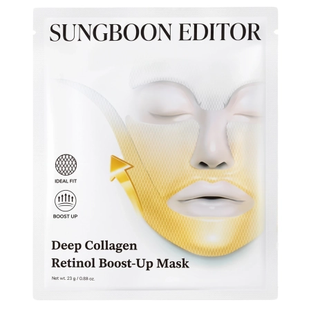 Sungboon Editor - Deep Collagen Retinol Boost Up Mask Set - Набор укрепляющих масок с коллагеном и ретинолом - 4шт/25g