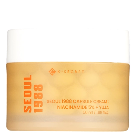 K-SECRET - SEOUL 1988 Capsule Cream: Niacinamide 5% + Yuja - Крем в капсулах - 50ml