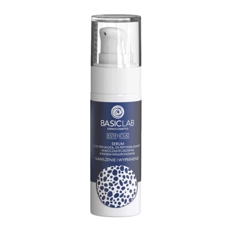 Basiclab - Сыворотка с 10% Трегалозой, 5% Пептидом и Гиалуроновой Кислотой  - 30ml 