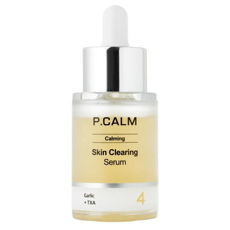 P.Calm - Garlic TXA 4 Skin Clearing Serum - Восстанавливающая и успокаивающая сыворотка для лица - 30ml
