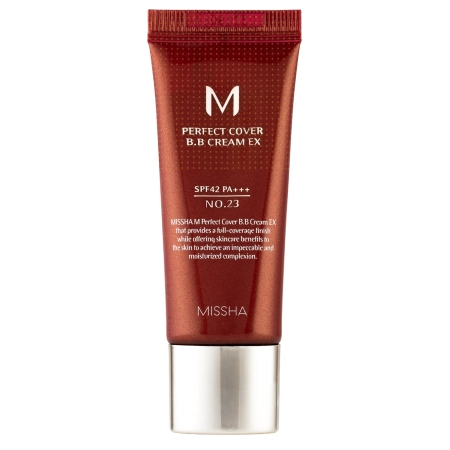 Missha - ВВ-крем для лица - M Perfect Cover BB Cream SPF42/PA+++ - No.23 Natural Beige - 20ml