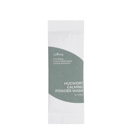 Isntree - Spot Saver - Mugwort Calming Powder Wash - Набір саше з ензимною пудрою для вмивання обличчя- 1gx25шт.