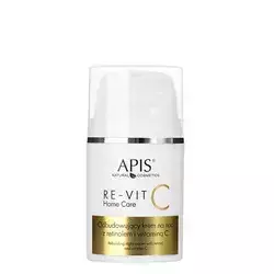 Apis - Professional - Восстанавливающий ночной крем с ретинолом и витамином С - Re-Vit C Home Care - Rebuilding Night Cream with Retinol and Vitamin C - 50ml