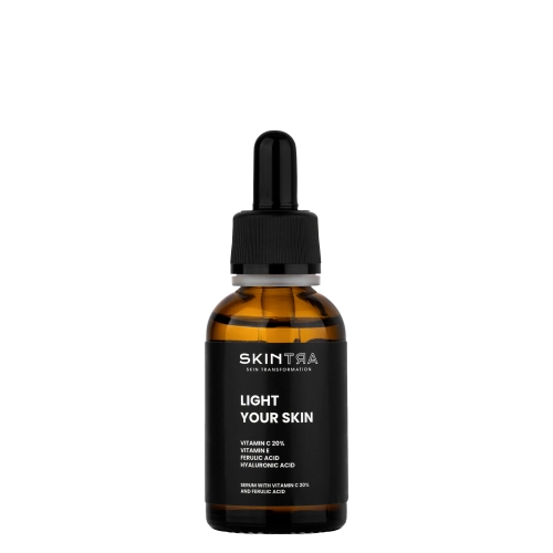 SkinTra - Light Your Skin - Сироватка з вітаміном С 20% і феруловою кислотою - 30ml