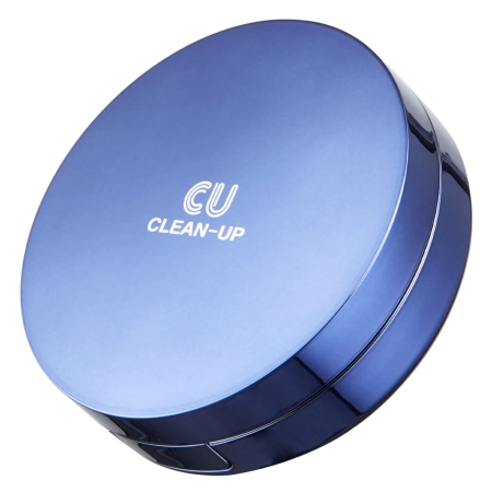 CUSKIN - Clean Up Skinfit Cushion Pact SPF50/PA++++ - Тональний кушон для обличчя - No. 21 - 15g+15g