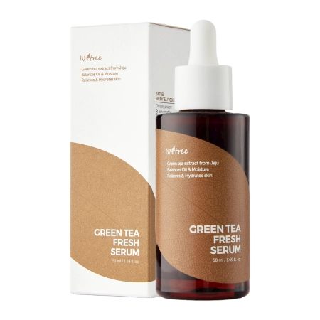 Isntree - Green Tea Fresh Serum - Сыворотка для лица с экстрактом зеленого чая - 50ml