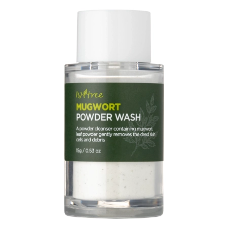 Isntree - Mugwort Calming Powder Wash - Ензимна пудра для вмивання обличчя - 15g