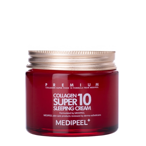 Medi-Peel - Collagen Super10 Sleeping Cream - Нічний крем проти зморшок - 70ml