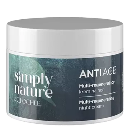 Clochee - Simply Nature - Нічний мультивыдновлювальний крем - 50ml