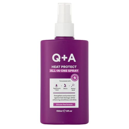 Q+A - Heat Protect All-In-One Spray - Термозащитный спрей для стайлинга волос - 150ml