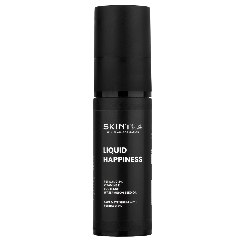 SkinTra - Liquid Happiness - Сироватка з ретиналем 0,3% для шкіри обличчя і під очима - 30ml