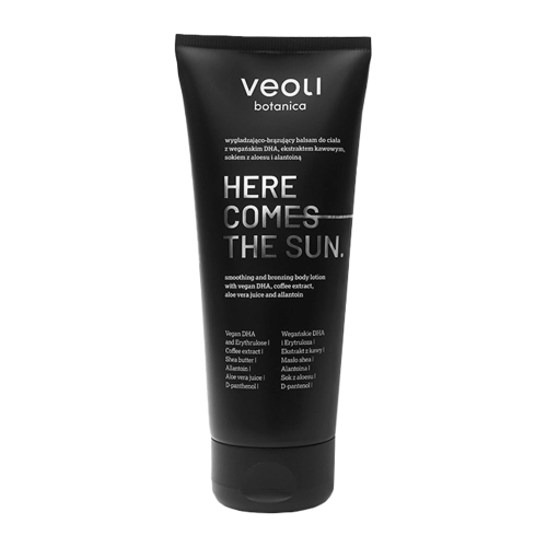 Veoli Botanica - Here Comes The Sun - Разглаживающе-бронзирующий лосьон для тела - 200ml