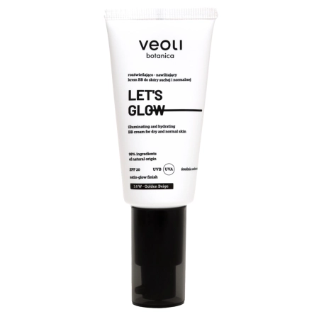 Veoli Botanica - Легкий увлажняющий BB-крем - Let's Glow - 3.0W Gold - 30ml