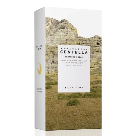 SKIN1004 - Успокаивающий крем для лица с центеллой - Madagascar - Centella Soothing Cream - 75ml