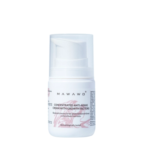 Mawawo - Concentrated Anti-Aging Cream With Growth Factors - Концентрований антивіковий крем з факторами росту - 50ml