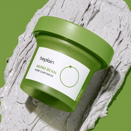 beplain - Mung Bean Pore Clay Mask - Очищающая глиняная маска для лица - 120ml