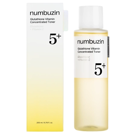 Numbuzin - No.5 Vitamin Boosting Essential Toner - Відновлювальний тонер для обличчя - 200ml