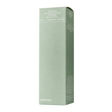 Celimax - Ji.Woo.Gae Cica BHA Acne Foam Cleansing - Очищающая пенка для проблемной кожи - 150ml