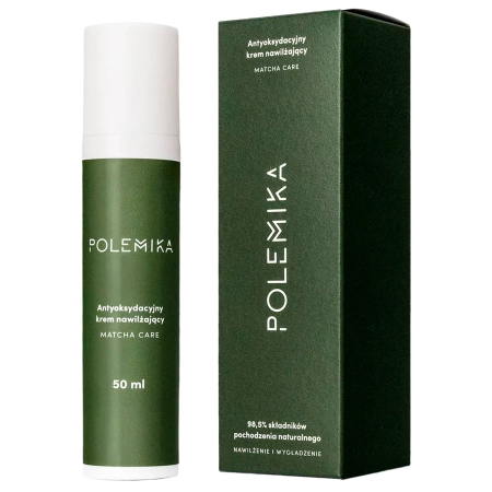 Polemika - Антиоксидантний зволожувальний крем для обличчя - Matcha Care - 50ml