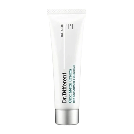 Dr.Different - CICA Metal Cream - Успокаивающий крем для лица - 50g