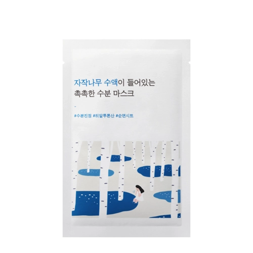 Round Lab - Зволожувальна маска для обличчя - Birch Juice Moisturizing Mask - 25ml