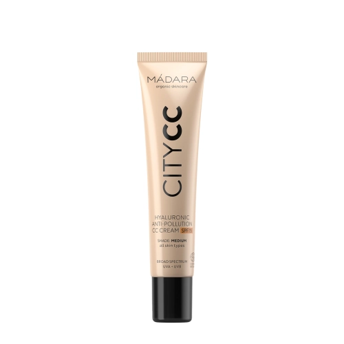 Madara - City CC CityCC Hyaluronic Anti-Pollution SPF15 - CC-крем із сонцезахисними фільтрами - 02 Medium Beige - 40ml