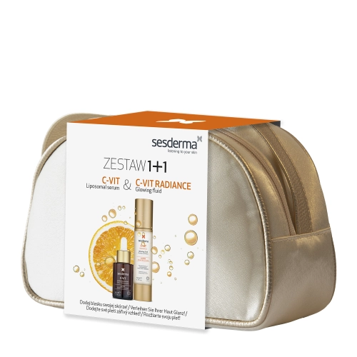 sesderma - C-VIT Set - Набор средств в косметичке - сыворотка + крем - 30ml+50ml
