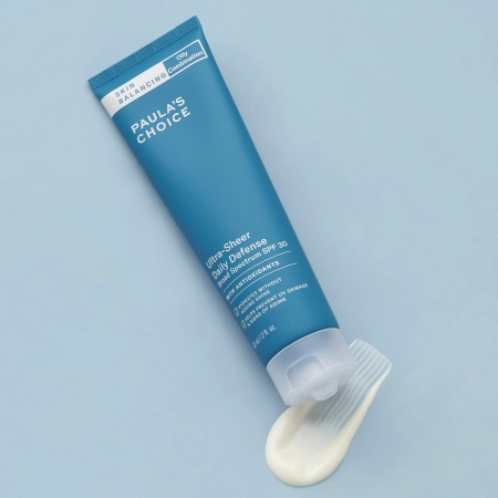 Paula's Choice - Skin Balancing - Ultra-Sheer Daily Defense SPF30 - Матуючий і зволожувальний сонцезахисний крем - 60ml
