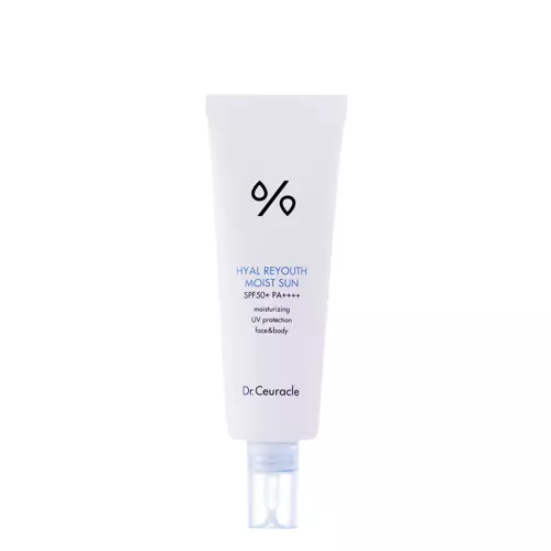 Dr.Ceuracle - Hyal Reyouth Moist Sun SPF50/PA++++ - Сильно зволожувальний сонцезахисний крем - 50ml