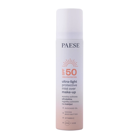 Paese - Ultra-Light Protective Mist Over Make-Up - Ультралегкий міст з SPF50 на макіяж - 75ml