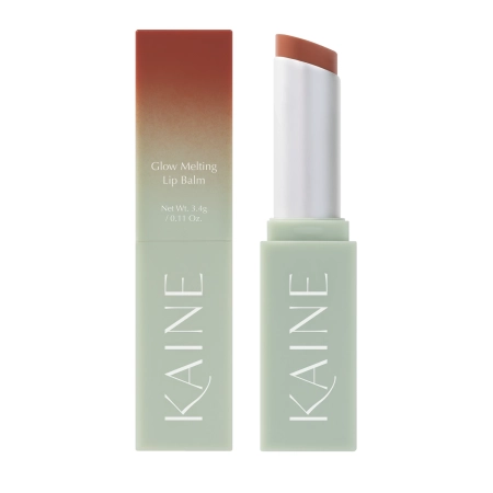 Kaine - Glow Melting Lip Balm - Зволожувальний бальзам для губ - #Warm Apricot - 3,7g