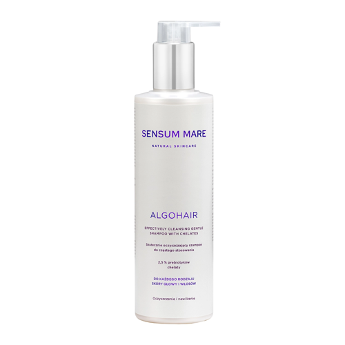 Sensum Mare - Algohair - Effctively Cleansing Gentle Shampoo with Chelates - Хелатирующий шампунь для частого использования - 250ml