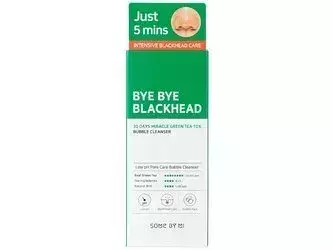 Some By Mi - Bye Bye Blackhead 30 Days Miracle Green Tea Tox Bubble Cleanser - Пінка для вмивання з екстрактом зеленого чаю - 120ml