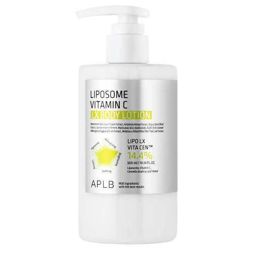 APLB - Liposome Vitamin C LX Body Lotion - Осветляющий бальзам для тела с липосомальным витамином С - 300ml