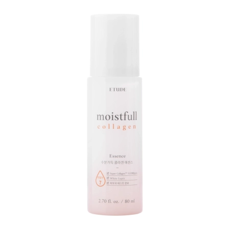 Etude House - Moistfull Collagen Essence - Легка есенція для обличчя з колагеном - 80ml 