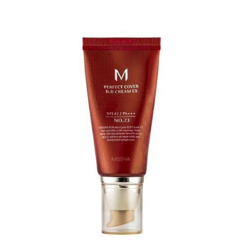 Missha - ВВ-крем для лица - M Perfect Cover BB Cream SPF42/PA+++ - No.23 Natural Beige - 50ml
