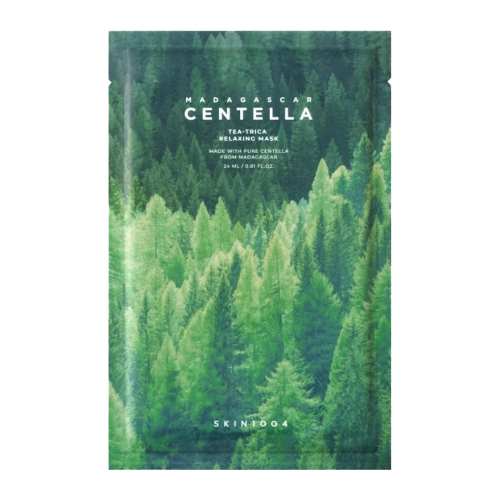 SKIN1004 - Madagascar Centella Tea-Trica Relaxing Mask - Противовоспалительная тканевая маска для лица - 24ml