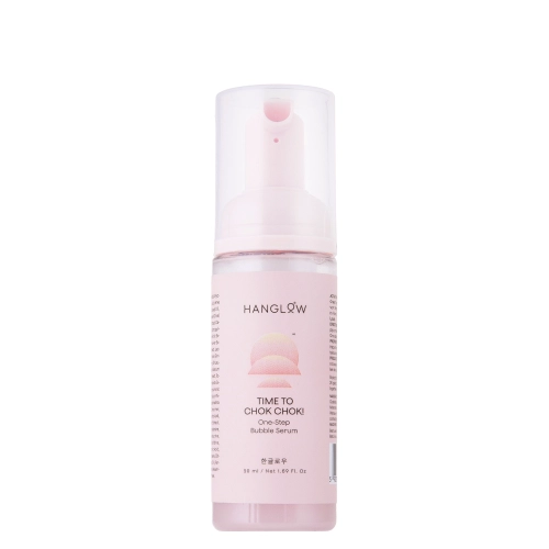 HanGlow - Time to Chok Chok! - One-Step Bubble Serum - Зволожувальна сироватка в пінці з антиоксидантами та постбіотиком - 50 ml