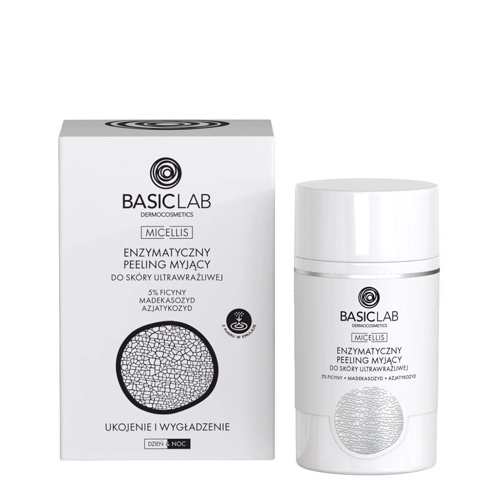 BasicLab - Micellis - Энзимный пилинг для очищения сверхчувствительной кожи - 35g